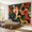 Color 2, variant on Retro Rocket Launching Wall Mural Peel and Stick Wallpaper Colorful Outer Space Planets Large Self Adhesive Wall Paper Vinyl Accent Removable Wall Decor for Bedroom Living Room 100" x 144"