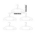 thumbnail image 3 of STPToys Heavy Duty Plastic Clothes Hangers Bulk,5 Pack Strong Hangers for Closet and Clothing Hangars, 3 of 9