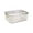 White #0, variant on Clear Plastic Storage Basket | 9x6x3 Inches | Multi-Purpose Organizer for Snacks, Cosmetics & Home Organization | White or Green | 1-Piece Set