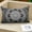 Black, variant on Decorative Indoor Outdoor Weatherproof Throw Pillows Cushions with Inserts – 12x20 Inches