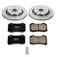 thumbnail image 3 of PowerStop Rear Z23 Evolution Sport Carbon-Fiber Ceramic Brake Pad and Drilled & Slotted Rotor Kit Fits: CHEVROLET Select Models K6994, 3 of 10