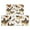 White Chicken Breed, variant on White Chicken Folk Pattern Kitchen Rugs Sets Of 2,Anti Fatigue Kitchen Mat Rugs Non Slip Washable,Decorative Kitchen Floor Mats for Kitchen,Sink,Laundry,17"x30" 17"x47"