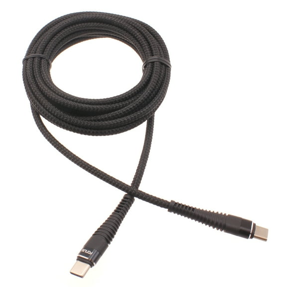 Type-C to USB-C 10ft PD Cable for Samsung Galaxy A73 5G,A53 5G,A33 5G,A13 5G,A03s Phones - Charger Cord Power Wire Sync Braided