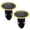 Black-2pack, variant on Shower Floor Drain Backflow Preventer Valve Sewer Core Drainage Insert Drain Plug Hair Catcher Gas Sealer Floor Strainer Trap Seal -2Pack