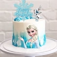 thumbnail image 3 of Happy Frozen Birthday Elsa Cake Topper, 3 of 3