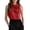 Red, variant on cocolona Summer Womens Satin Tank Tops Sleeveless Bow Tie Neck Blouses Dressy Casual Work Shirts