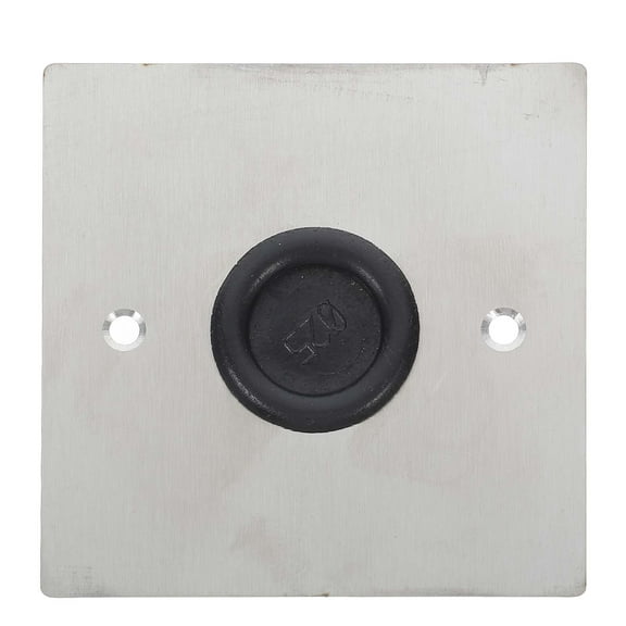 Masteelf Stainless Steel Decorative Wall Plates with Screws Blank Outlet Cover Plates Faceplate Cover Decorative Wall Plates for Receptacle Outlet Switch