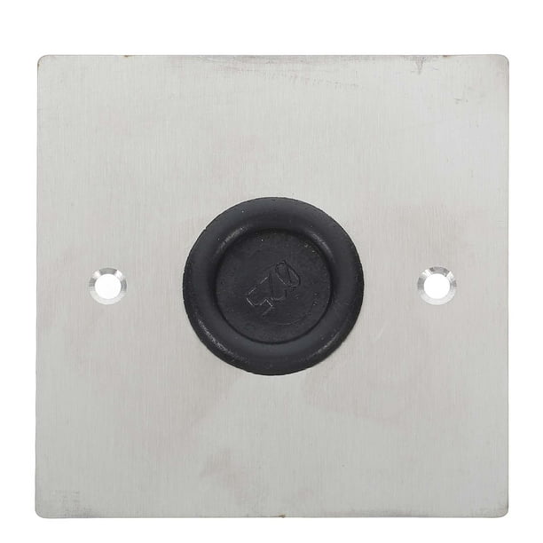 Placa de cubierta de tomacorriente en blanco de acero inoxidable, placas de pared decorativas, cubiertas eléctricas con tornillos para interruptores y tomacorrientes no utilizados