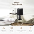 thumbnail image 2 of LAVIDA One-Touch Electric Coffee Grinder Glass Mini Cafetera Máquina, 2 of 8