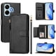 thumbnail image 3 of Funda para Xiaomi Redmi NOTE 13 4G Cartera de Mano con Cremallera y Correa Cruzada Desmontable, 3 of 5