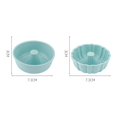 thumbnail image 4 of Coofit Muffin Cake Mold Silicone 6PCS DIY Professional Soft Egg Tart Molds Pudding Mold, 4 of 10