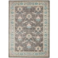 thumbnail image 2 of Nourison Tranquil Persian Grey/Pink 6' x 9' Area Rug, (6x9), 2 of 8