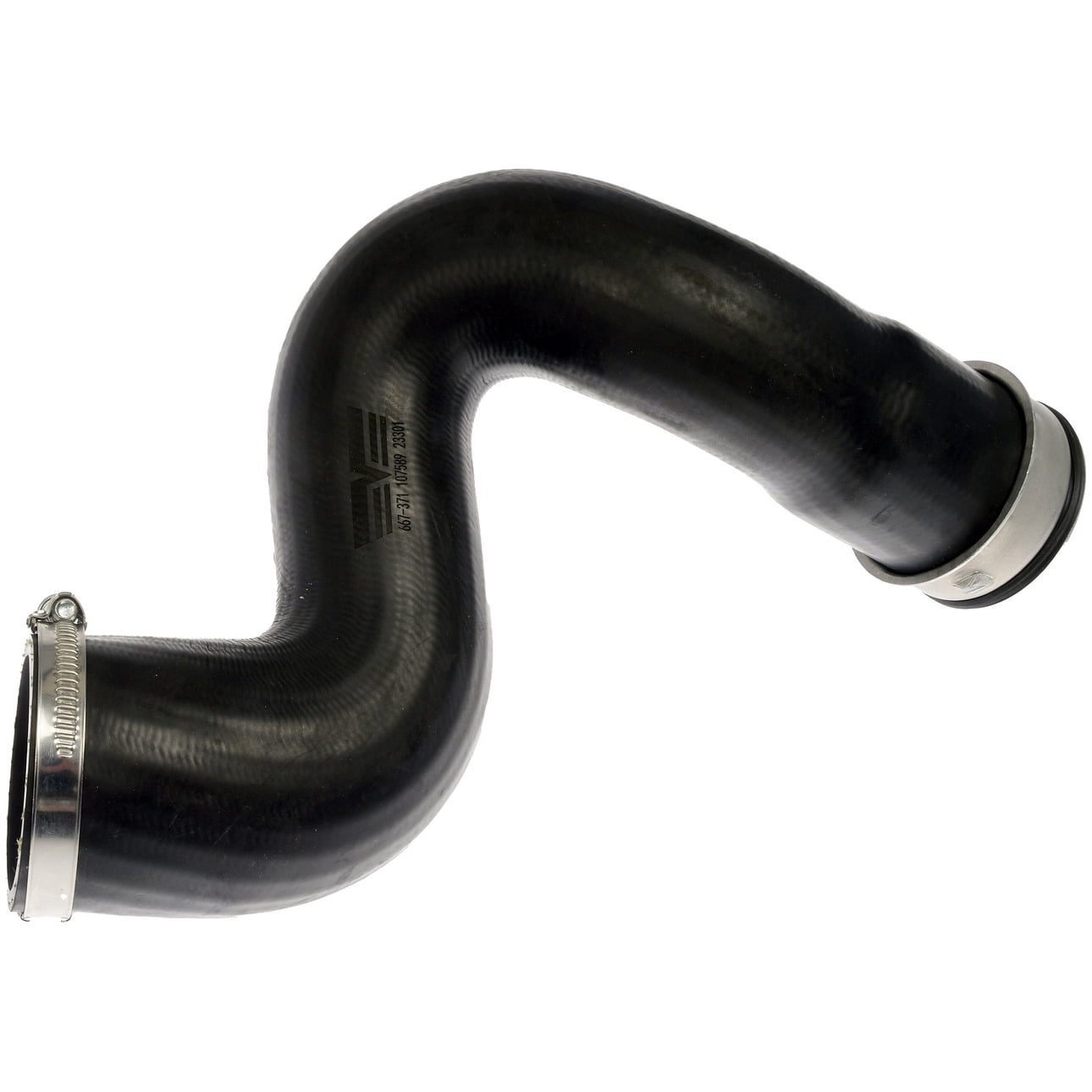 Dorman 667-371 Intercooler Hose for Specific Volkswagen Models, Black