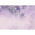 thumbnail image 3 of Floral Wallpaper Wall Mural - Light Purple Floral Composition, 3 of 5