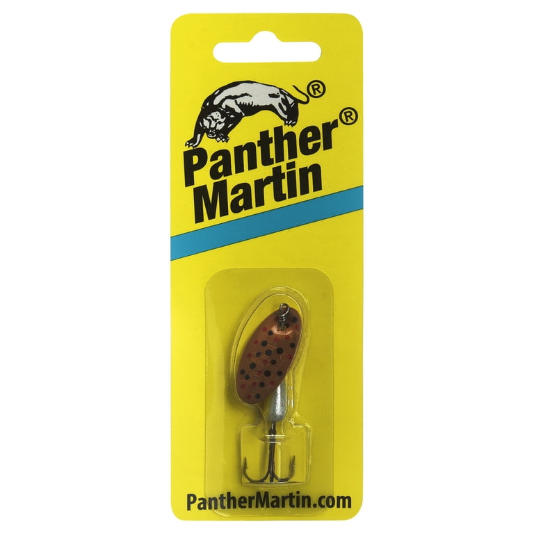 Panther Martin PMBRK_4_U Teardrop Nature Series Spinners Fishing Lure - 4  (1/8 oz) - Brook Trout