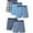 Exposed Waistband - 5 Pack, variant on Onimisc Men's Underwear 100% Cotton Boxer Shorts Classic Plaid Woven Boxers for men, 5 Pack