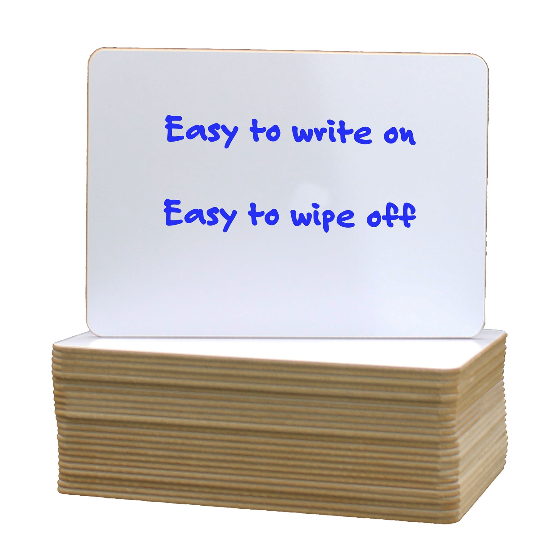 9.5 x 12 Dry Erase Board Retail Class Pack of 24