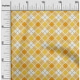 thumbnail image 1 of oneOone Cotton Cambric Pale Orange Fabric Argyle Check Sewing Fabric By The Yard Printed Diy Clothing Sewing Supplies 56 Inches Wide, 1 of 4