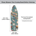 thumbnail image 5 of HELLHERO Retro Forest-Style Floral Ironing Board Cover 54x15 inches Thick Ironing Board Cover with Elastic Edge Non Slip Pad Iron Cover with Hook and Loop, 5 of 5