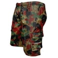 thumbnail image 3 of Nestiefly Camo Men's Cargo Shorts Internal Drawstring Elastic Waist Summer Big and Tall Bermuda Shorts Outdoor Sports Hiking Short 2026 Multicolor XL, 3 of 5