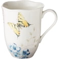 thumbnail image 6 of Butterfly Meadow Hydrangea 4-Piece Mug Set, 6 of 8