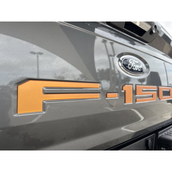 Tailgate Letter Inserts - Fits 2021-2026 Ford F-150 w/Standard Tailgate