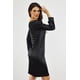 thumbnail image 2 of Vestido de satin Roman Fashion /Juvenil, 1260 (Negro) negro CH, 2 of 6