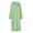 02-Green, variant on Women's Hooded Fleece Bathrobe Long Sleeve Cable Knit Textured Robe with Pockets Cozy Homewear for Fall Winter