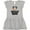 AC-Heather Grey, variant on Inktastic Dog Australian Shepherd Squad Girls Toddler Dress