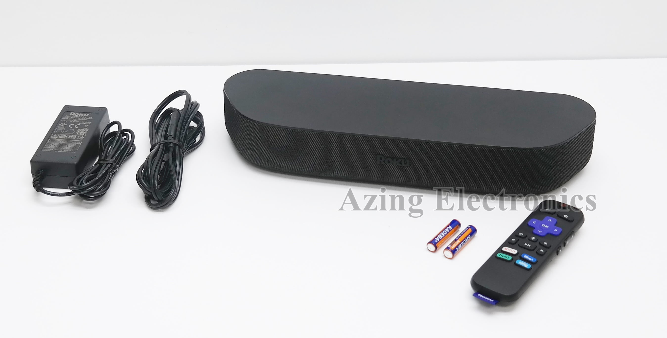 Used Roku Streambar 9102x 4K HDR Media Streamer and Audio Bar w/ Voice