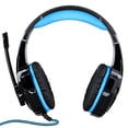 thumbnail image 2 of KOTION EACH G9000 3,5 mm Casque de Jeu Circum-Aural Casque de Jeu à Réduction de Bruit Écouteurs avec Micro Lumière LED Contrôle du Volume pour PS4 Ordinateur Portable Tablette Téléphones Mobiles Ordinateur de Bureau PC, 2 of 7