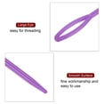thumbnail image 4 of Unique Bargains Plastic Sewing Needles, 9cm Large Eye Blunt Learning Needles, Purple 90 Pack, 4 of 4