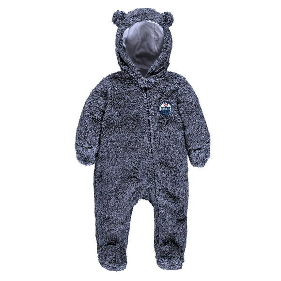 Outerstuff Nouveau-Né Oilers d'Edmonton Couleur Match Sieste Peluche Molletonnée Nid d'Ange Poussette