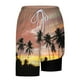 thumbnail image 5 of Pantalones Cortos para Hombre Cintura Elástica con Bolsillos, Forro de Impresión de Moda Casual para la Playa, Al Aire Libre Y el Uso Diario, 5 of 6