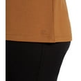 thumbnail image 4 of Banana Republic Womens Boat Neck Long Sleeve Top Brown Large, 4 of 4