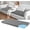 82 Inch, variant on 3 Inch Memory Foam Sofa Topper Pad, 59" L x 27.5" W Couch Topper Cushion with Washable Cover for Sofa, Couch Cover Pad with Non Slip Bottom