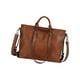 thumbnail image 5 of Bolso tote de trabajo para mujer, elegante y con compartimentos, de piel sintética, ideal para la playa o el trabajo. Marrón oscuro, 5 of 9
