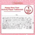 thumbnail image 3 of Póster para colorear Gatherfun Giant 76x183 cm Happy New Year, 3 of 7