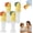 4Pcs, variant on Water Bottle Spout Conversion Cap with Straw, Universal Bottle Spout Adapter, Reusable Silicone Sippy Cup Lid for Juice & Water Bottles, Spill-Proof Flip Top Cover (Mix)