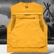thumbnail image 5 of Tank Tops Hombres Casual Loose Fit con Diseño de Bolsillo Múltiple, Cremallera Multifuncional con Cuello en V Al Aire Libre Top de Voluntario de Emergencia, 5 of 6