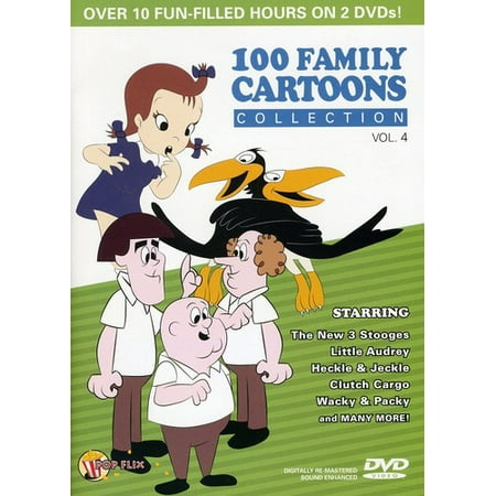100 Family Cartoons Collection, Vol. 4 (DVD) (Top 100 Best Cartoons)