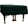 thumbnail image 1 of ORUYROP Housse de Piano à Queue Classique Universelle Décorative, Verte, Taille : 170cm/66.9 Pouces, 1 of 1