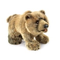 thumbnail image 1 of Marioneta de mano Folkmanis Grizzly Bear, color marrón claro, 1 of 3