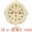 Light Yellow, variant on Unique Bargains 1pc Duck Cartoon Silent Non Ticking Wall Clock 15" x 12" x 2" White