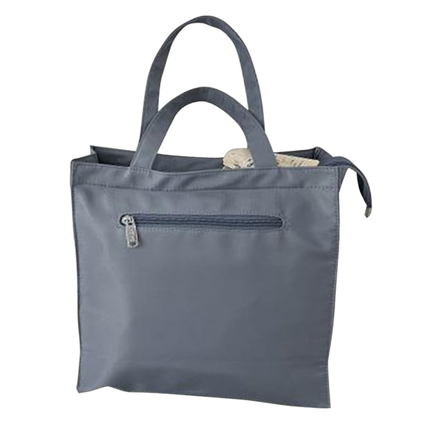 Bolso de hombro para mujer Bolso de compras de gran capacidad Moda para vacaciones (gris) Ehuebsd Para Estrenar