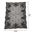 thumbnail image 5 of Halloween Tablecloth Black Spider Web Lace Skull Pumpkin Decoration Tablecloth, 5 of 5