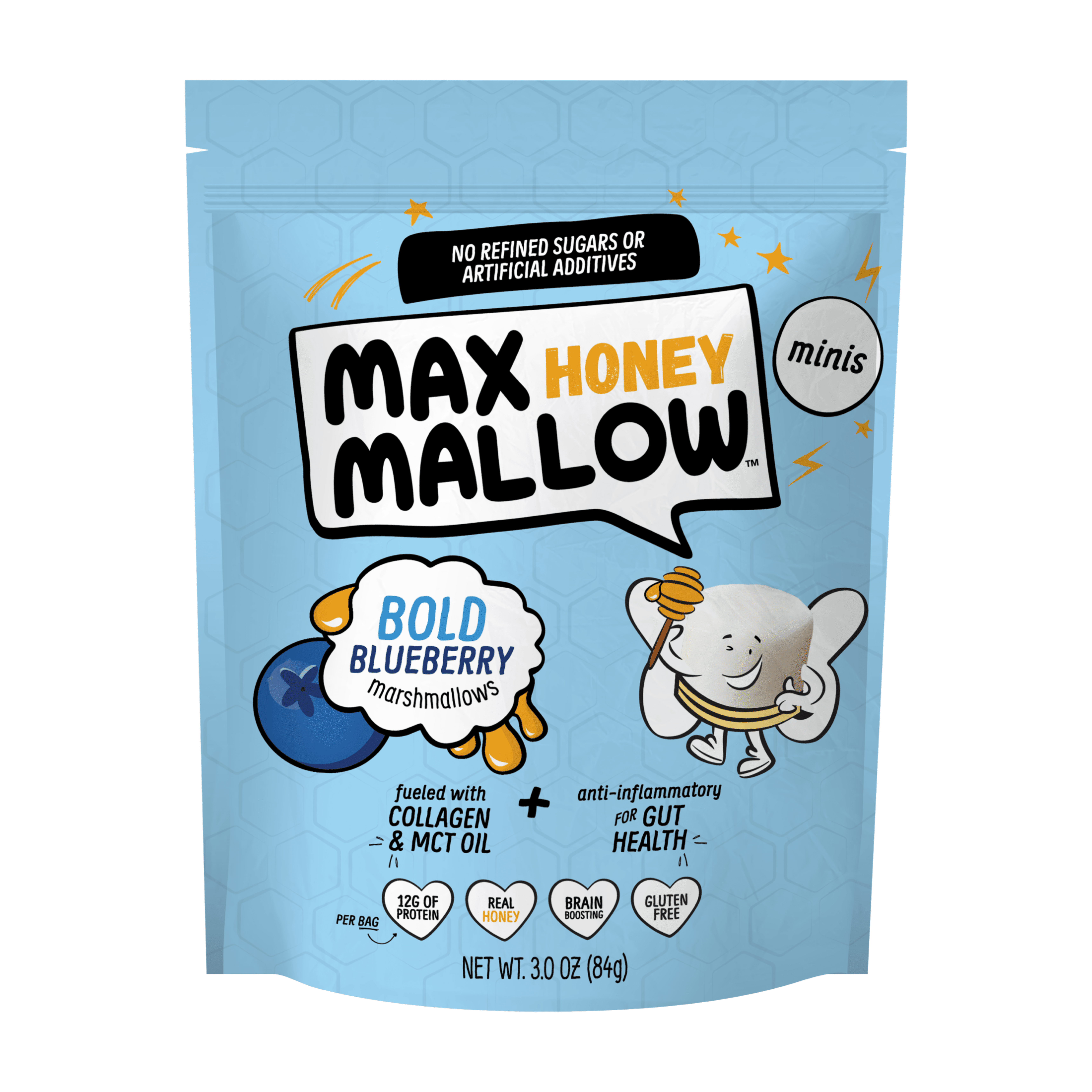 Know Brainer Max Mallow Cinnamon Toast - Keto, Zero Sugar, Low