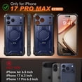 thumbnail image 2 of Funda TONGATE para iPhone 17 Pro Max con soporte y protector, 2 of 9