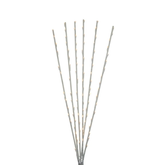 Northlight LED Lighted Branch Spray Outdoor Christmas Decoration - 72" - Set of 6