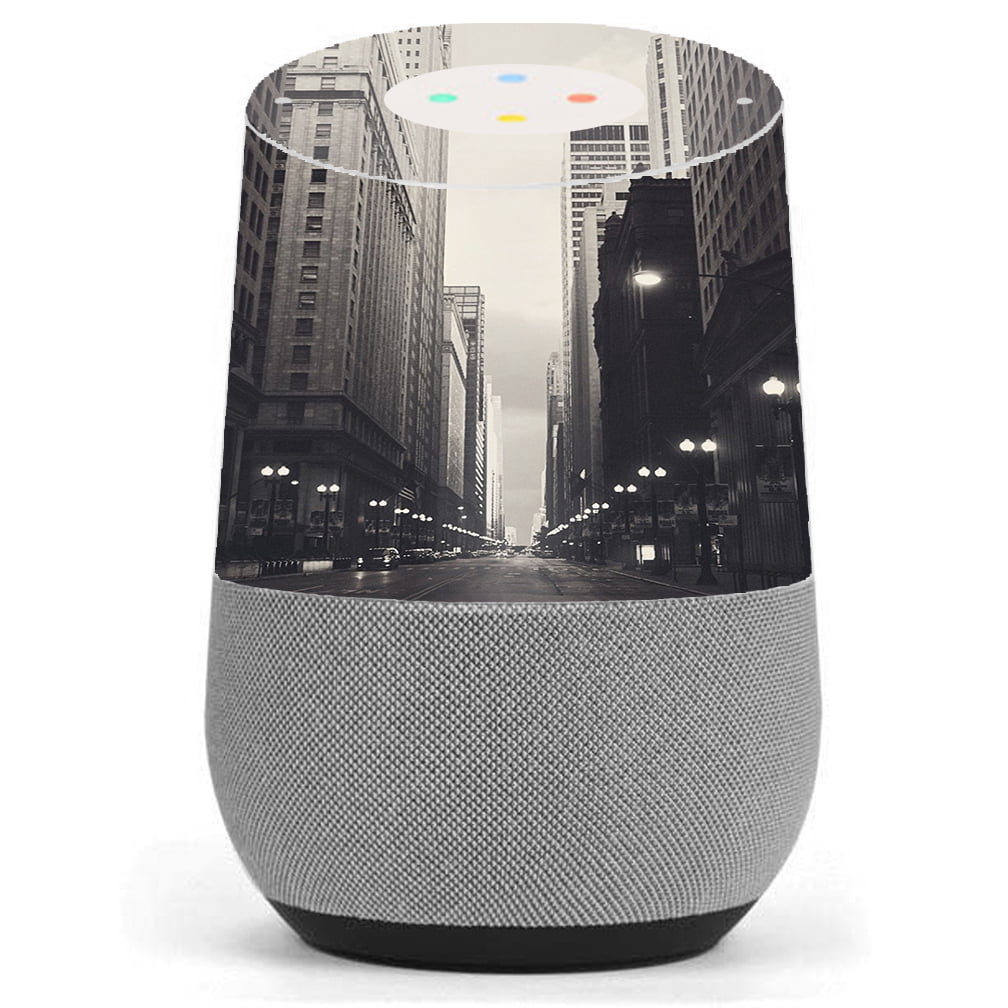 Skin Decal Vinyl Wrap for Google Home Stickers Skins Cover/City Street 